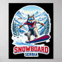 Wild Wolf uit Servië Snowboarden Adventure