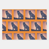 Wild Wolf Wrapping Sheets Inpakpapier Vel (Voorkant 2)