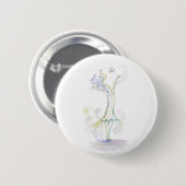 Wild Woman Ronde Button 5,7 Cm (Voorkant /achterkant)