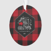 Wild Wonderful Christmas Red Buffalo Plaid ID604 (devant)