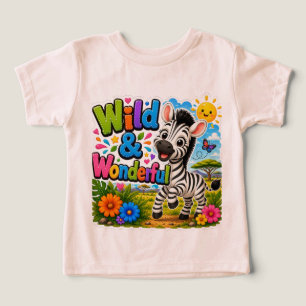 Wild & Wonderful Zebra Leuke Safari Dier Ontwerp