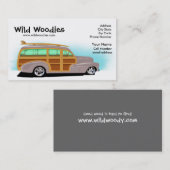 Wild Woody Visitekaartje (Voorkant / Achterkant)