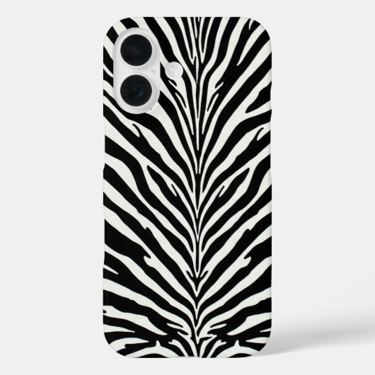 Wild Zebra Pattern Case-Mate iPhone Case (Achterkant)