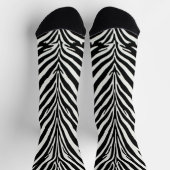 Wild Zebra Pattern Sokken (Top)