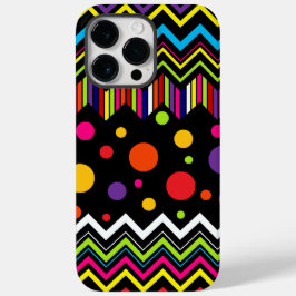 Wild Zig-Zags Case-Mate iPhone 14 Pro Max Hoesje