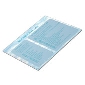 Wild Zwemmers Pack Lijstpagina's Notitieblok (Schuin)