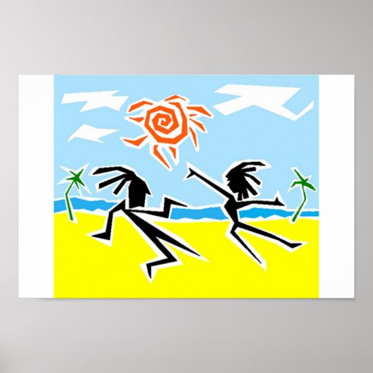 WildBeachBoogieMon Poster (Voorkant)