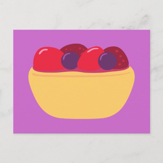 Wildberry Tart Briefkaart (Voorkant)