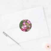 Wildbloem 1 ronde sticker (Envelop)