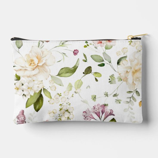 Wildbloem Bloemen Cosmetische/Accessoire Make-up B Etui (Achterkant)