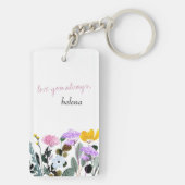 Wildbloem Editable Poem Personated Moederdag Sleutelhanger (achterkant)