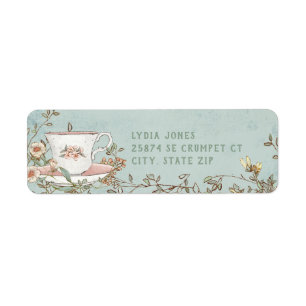 Wildbloem Tea Party Label