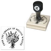 Wildbloemboeket CUSTOM gepersonaliseerd Rubberstempel (Gestempeld)