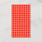 Wildbloemboeket rustieke grillige QR-code bruids Informatiekaartje (Achterkant)