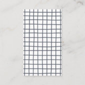 Wildbloemboeket rustieke grillige QR-code bruids Informatiekaartje (Achterkant)
