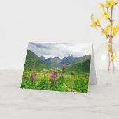 Wildbloemen Alaskan Valley Kaart (Gele Bloem)