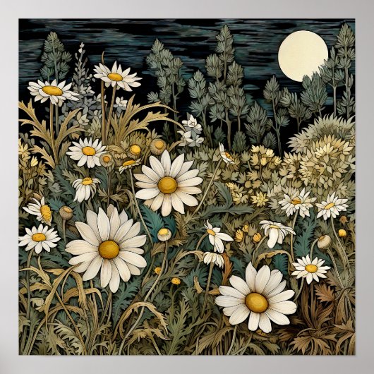 Wildbloemen Art Print (Voorkant)