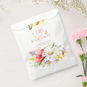 Wildbloemen Baby shower Bedankzakje (Gezegeld)