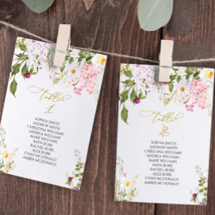Wildbloemen Brouwtafel nummer 1 Kaart