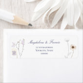 wildbloemen bruiloft etiket (Insitu)