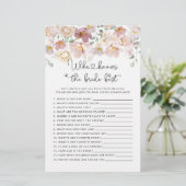 Wildbloemen die het beste bruidspel kennen (Staand voorkant)