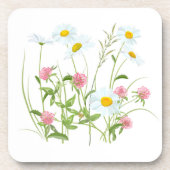 Wildbloemen Drink Onderzetter (Voorkant)