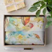  Wildbloemen en Paddenstoelen Decoupage Tissuepapier (Geschenk)