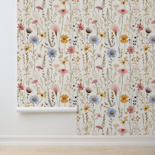 Wildbloemen Floral Behang