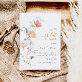 Wildbloemen Gentle Bridal Shower Kaart