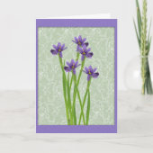 Wildbloemen Grootouders Dag Kaart (grote druk) (Voorkant)