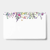 Wildbloemen Homeschool Student ID Badge (Back)