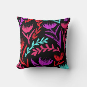 Wildbloemen in kleuren die POP! Kussen