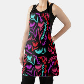 Wildbloemen in kleuren die POP! Schort (Insitu)