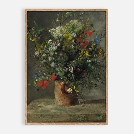 Wildbloemen. Losse compositie. Poster