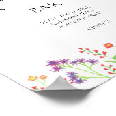 Wildbloemen \ Mam-osa bar Poster (Hoek)