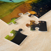 Wildbloemen met Bijbel Verse Puzzel (Zijkant)