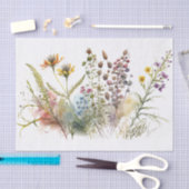 wildbloemen ontkoppelen tissuepapier (Craft)