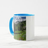 Wildbloemen op de berg Rainier Mok (Voorkant links)