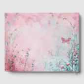 Wildbloemen & Vlinders Bruiloft Gastenboek (Achterkant)