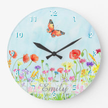 wildbloemen waterverven voor bloemen die aanpasbaa