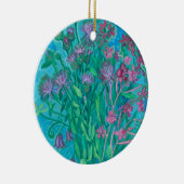 Wildbloemen Zomer Bloemen Boeket Bloemen Schilderi Keramisch Ornament (Rechts)