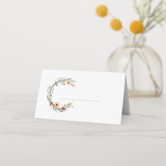 Wildbloemkransnaam (Voorkant)