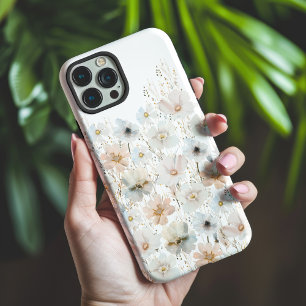 Wildbloempatroon iPhone 15 Pro Max Hoesje