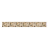 Wildbloempatroon Grosgrain Lint (Voorkant)