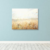 Wildbloemveld Landschap Olieverfschilderij Canvas Afdruk (Insitu (Houten vloer))