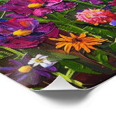 Wildbloemveldschildering Perfect Poster (Hoek)