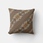 Wildcat Matrix - Coussin Café Chat Bengal Léopard (Recto)