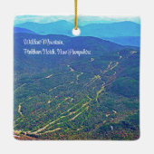 Wildcat Mountain Keramisch Ornament (Achterkant)