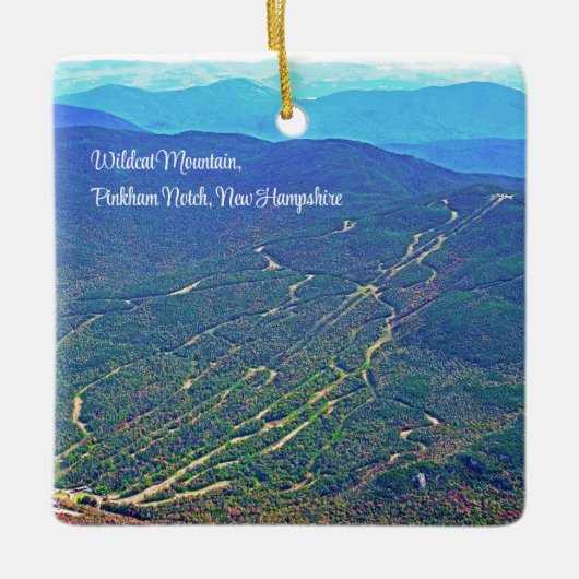 Wildcat Mountain Keramisch Ornament (Voorkant)