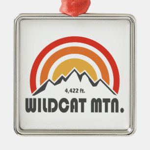 Wildcat Mountain New Hampshire Metalen Ornament